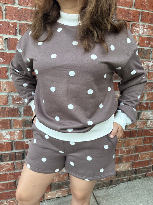 Cocoa Dot Lounge Set